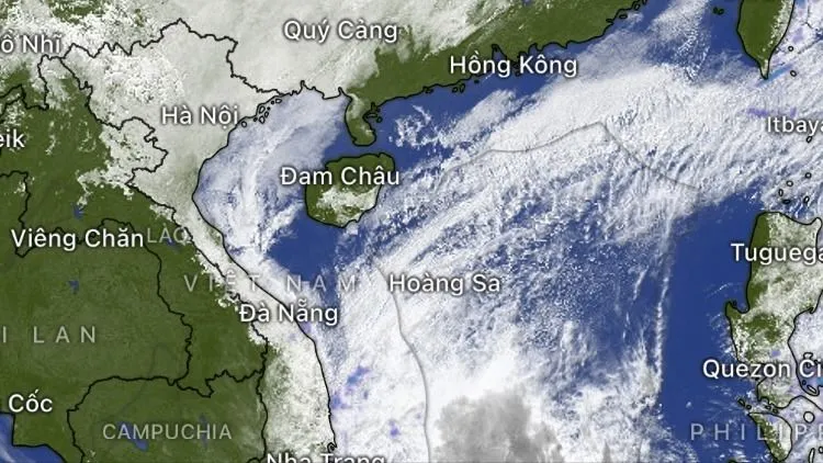 Miền Nam đề phòng mưa trái mùa do áp thấp trên Biển Đông