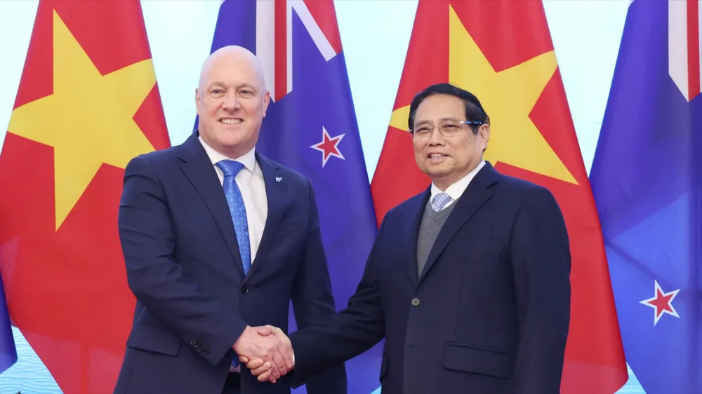 Việt Nam và New Zealand trao nhiều văn kiện hợp tác quan trọng