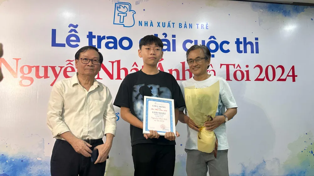 Trao giải cuộc thi “Nguyễn Nhật Ánh và tôi” năm 2024