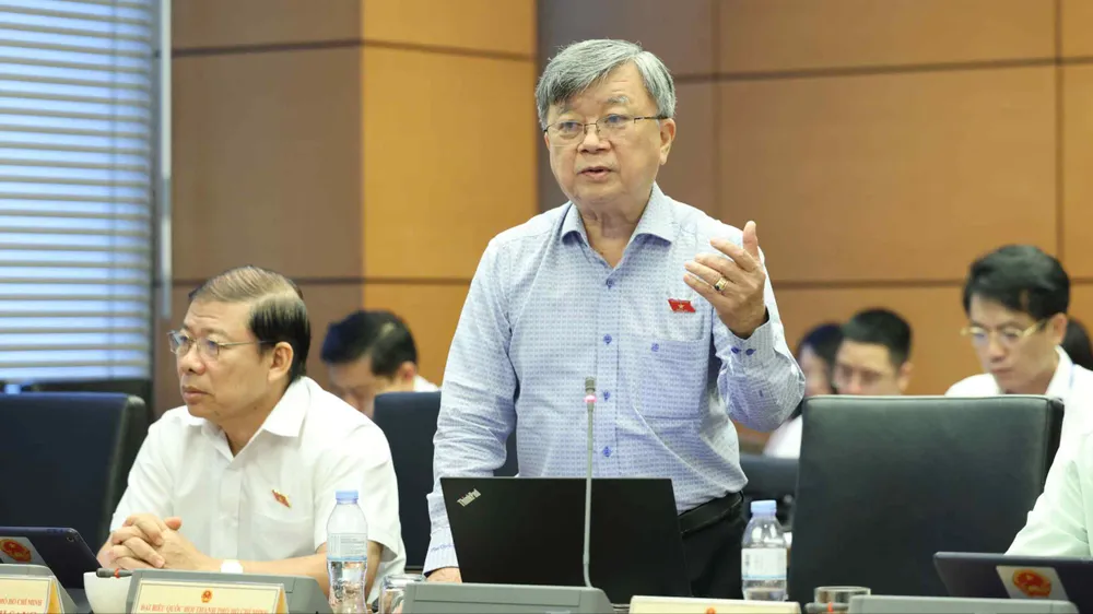 Đại biểu Trương Trọng Nghĩa (TPHCM). Ảnh: QUANG PHÚC 