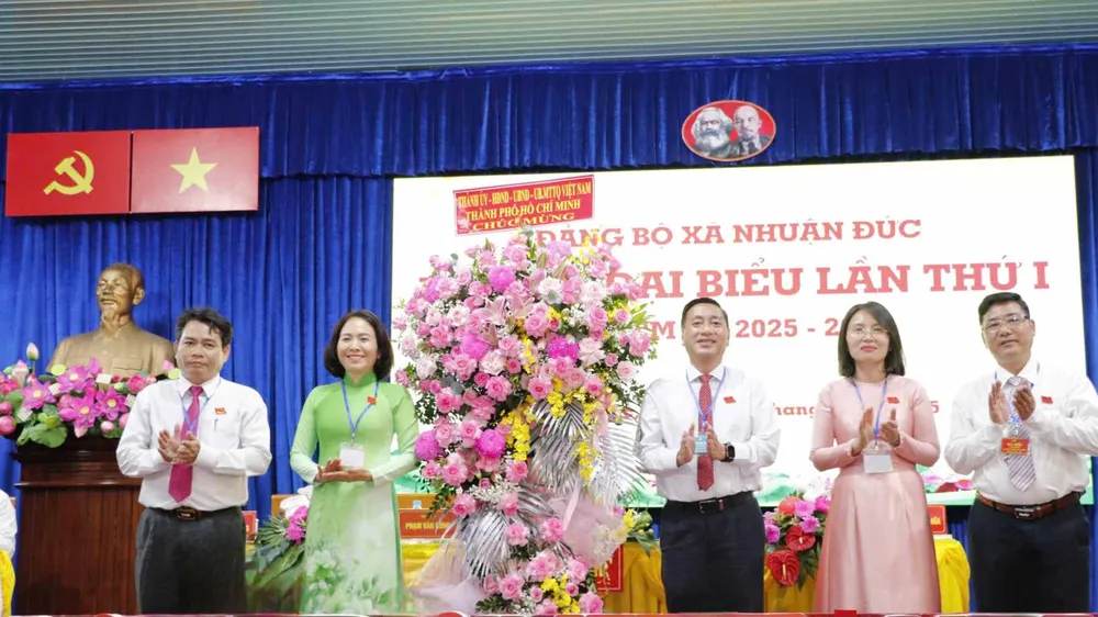 Xã Nhuận Đức tập trung 3 khâu đột phá hướng đến chuẩn nông thôn mới nâng cao