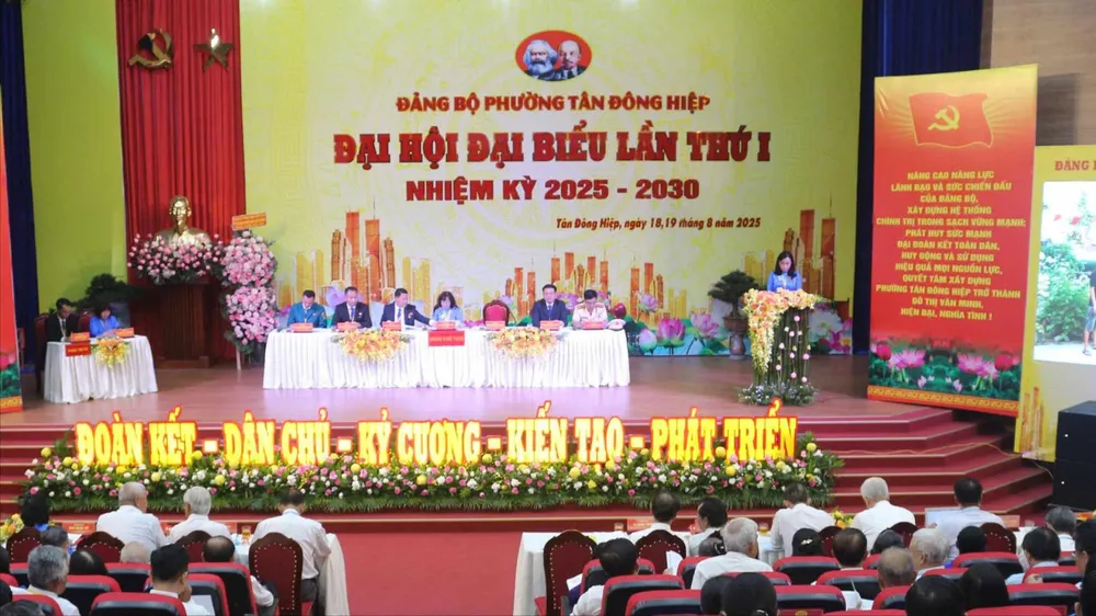 Phường Tân Đông Hiệp (TPHCM) quyết tâm chuyển đổi số toàn diện
