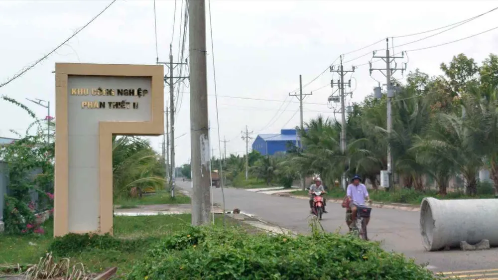 Khu công nghiệp Phan Thiết giai đoạn 2 (tỉnh Lâm Đồng) bị đề nghị kiểm tra về chấp hành bảo vệ môi trường.