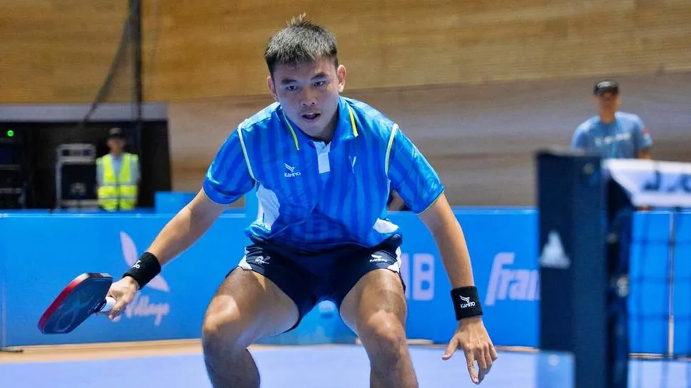 Tay vợt Lý Hoàng Nam gặt hái nhiều thành công khi chuyển sang thi đấu pickleball chuyên nghiệp. Ảnh: DŨNG PHƯƠNG