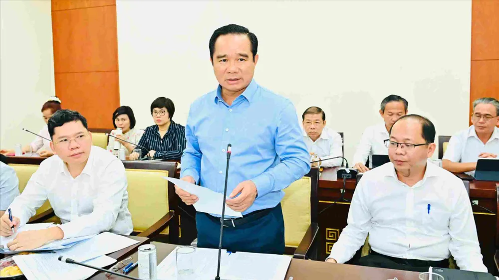 Chủ tịch UBND TPHCM Nguyễn Văn Được: Phân cấp phải có lộ trình, gắn với năng lực thực chất của cơ sở