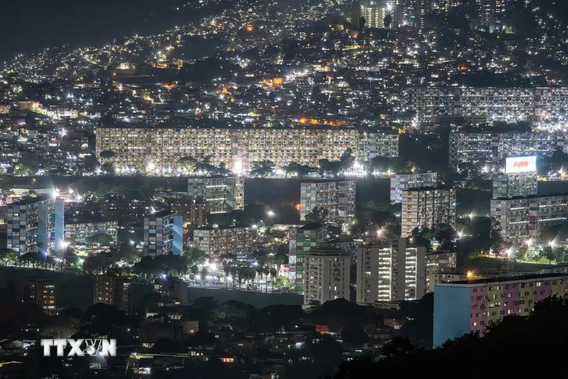 Quang cảnh thủ đô Caracas, Venezuela. Ảnh: THX/TTXVN