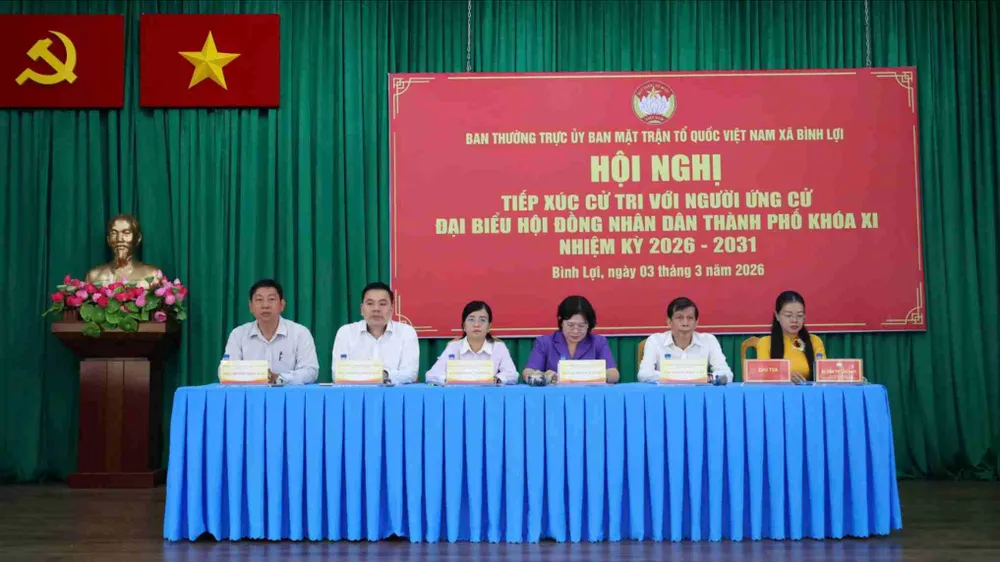 Cử tri xã Bình Lợi kiến nghị gỡ điểm nghẽn quy hoạch, tiếp sức sinh kế cho vùng ven 