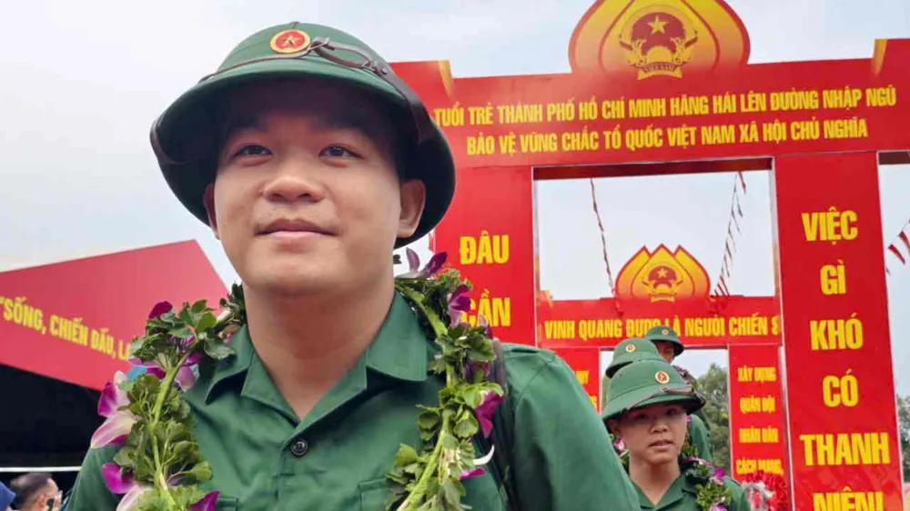 Các tân binh sẵn sàng nhận và hoàn thành tốt mọi nhiệm vụ được giao