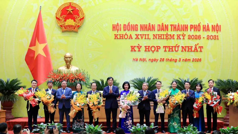 Đồng chí Vũ Đại Thắng được bầu giữ chức Chủ tịch UBND TP Hà Nội khóa XVII