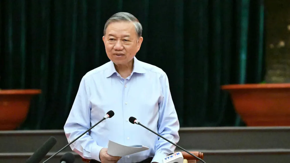 Tổng Bí thư, Chủ tịch nước Tô Lâm: TPHCM là nơi hội tụ những mô hình, sáng kiến mới trong thời kỳ phát triển mới