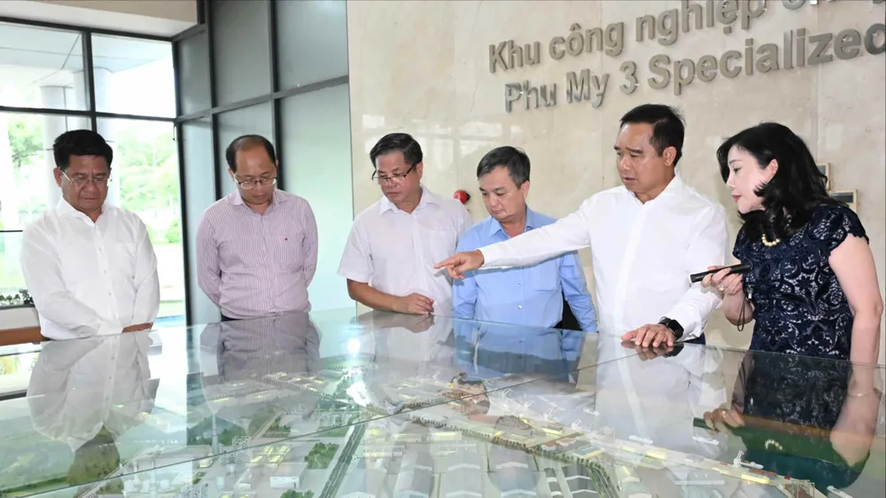 Phát triển Long Sơn - Phú Mỹ - Tân Phước thành khu kinh tế biển hiện đại