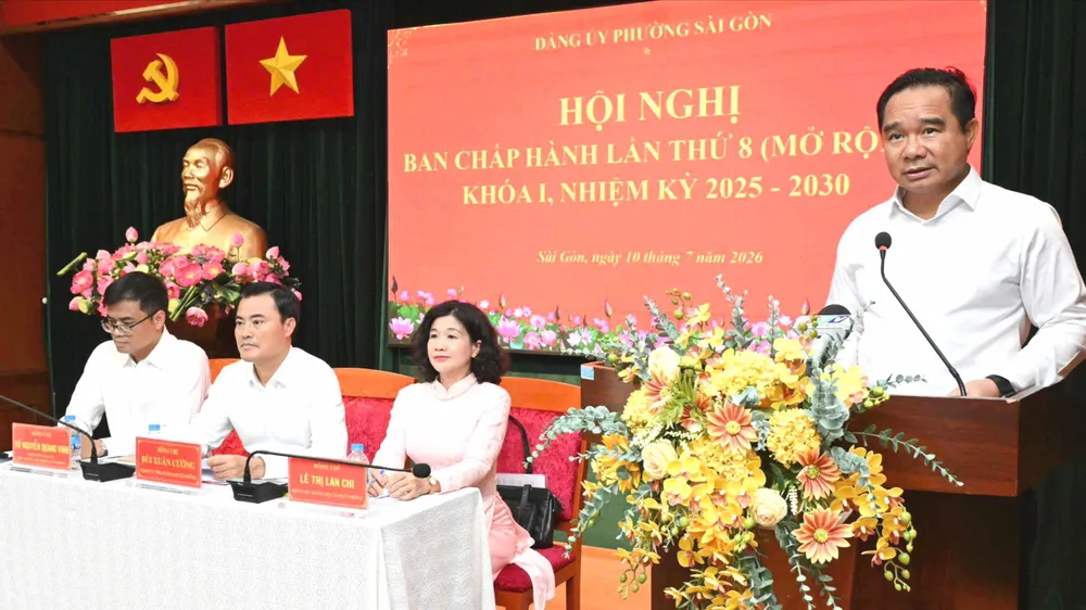 Chủ tịch UBND TPHCM Nguyễn Văn Được: Xây dựng phường Sài Gòn thành hình mẫu phường hiện đại, văn minh