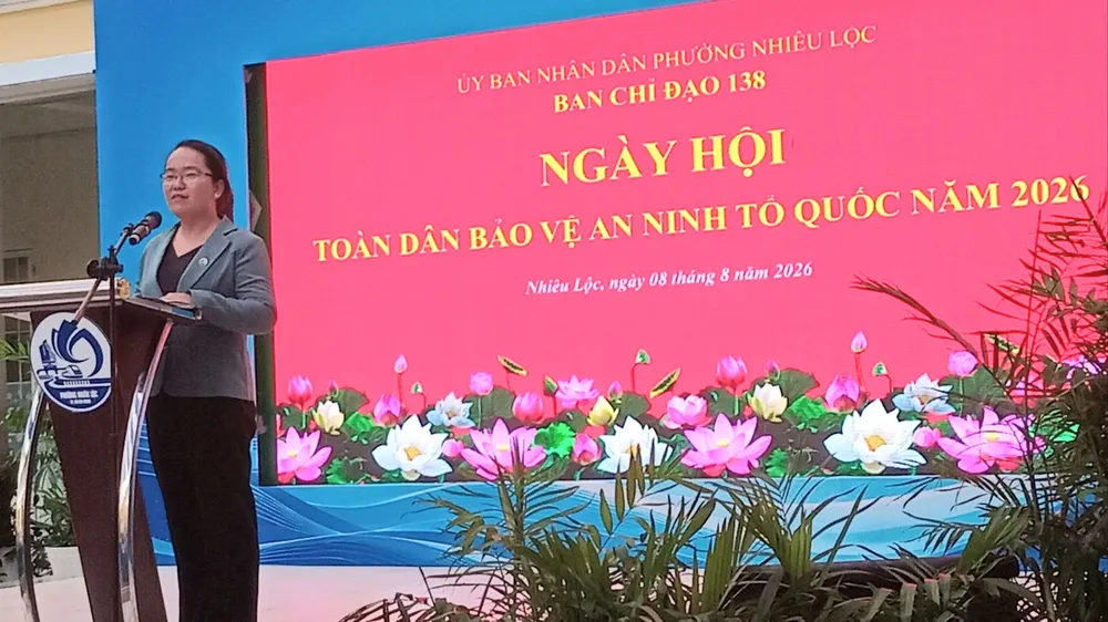 Nhiều mô hình hay góp phần bảo vệ an ninh trật tự ở phường Nhiêu Lộc
