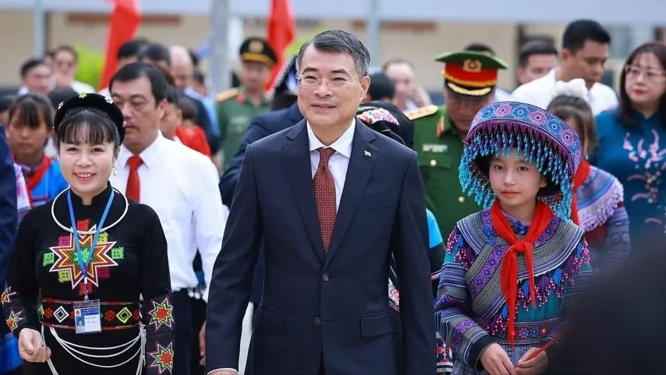 Toàn cảnh Trường PTNT Tiểu học và THCS Mường Khương, Lào Cai. Ảnh: MOET