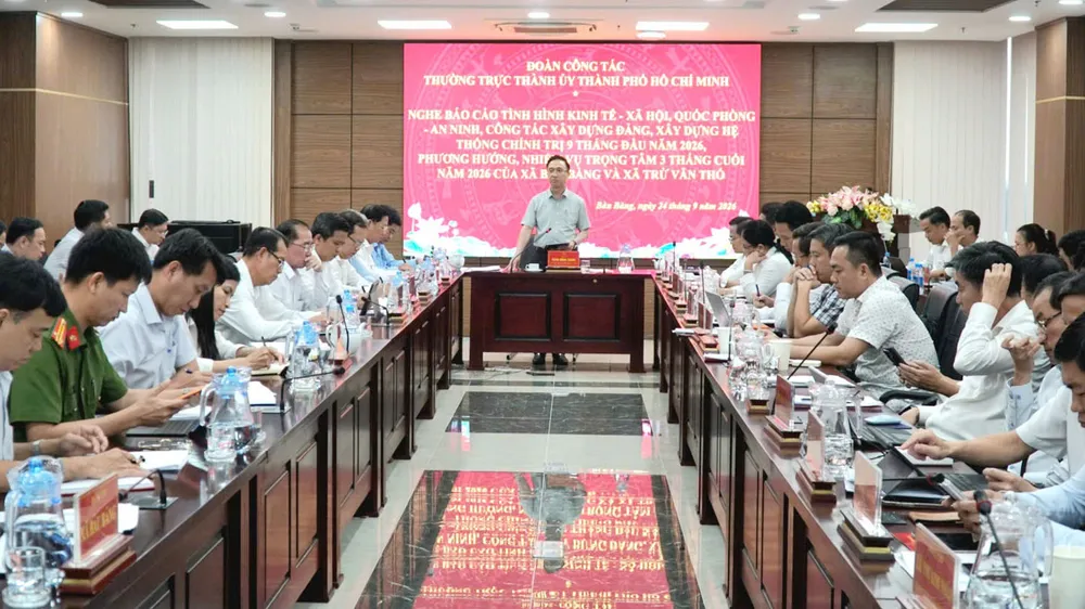 Phó Bí thư Thành ủy TPHCM Đặng Minh Thông: Tổ chức thực hiện theo phương châm “6 rõ”, đánh giá cán bộ qua KPI