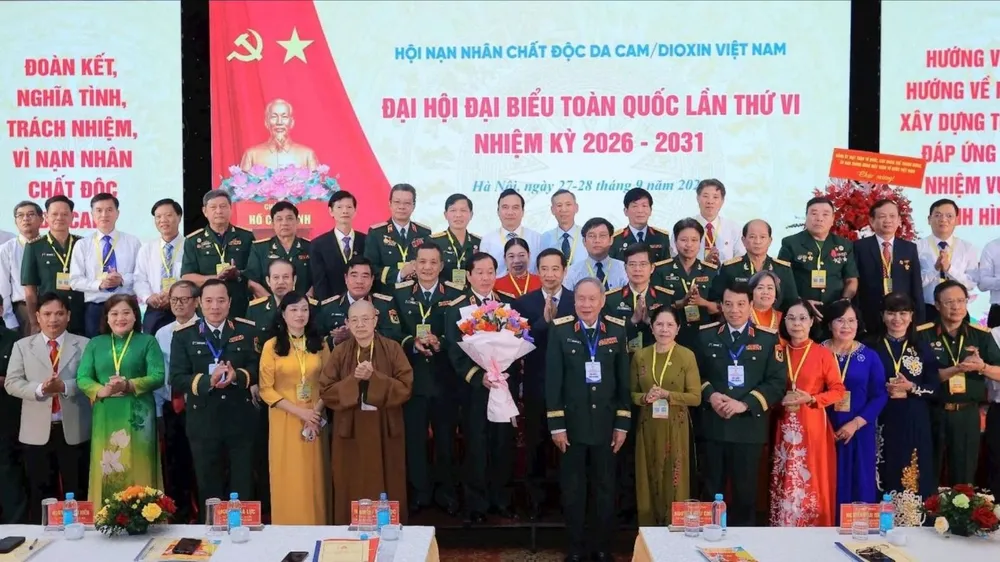Ra mắt Ban Chấp hành Hội Nạn nhân chất độc da cam/dioxin Việt Nam lần thứ VI, nhiệm kỳ 2026-2031