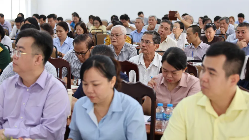 Đảng ủy phường Xuân Hòa bồi dưỡng nghiệp vụ công tác Đảng cho 130 bí thư chi bộ, cấp ủy viên