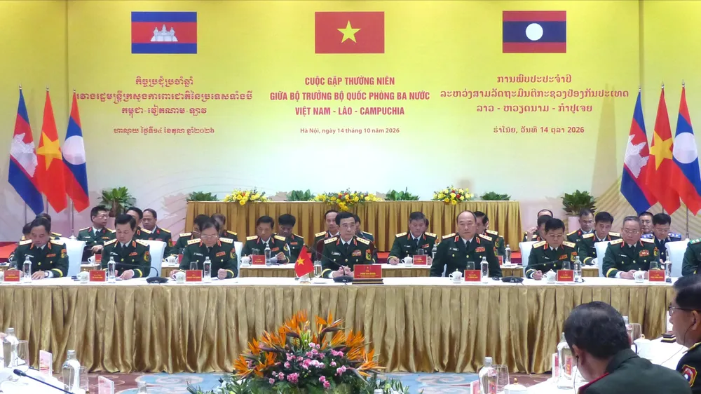Việt Nam - Lào - Campuchia thúc đẩy hợp tác quốc phòng toàn diện