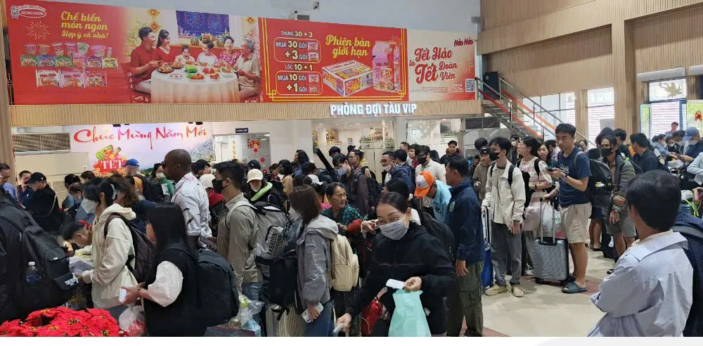 Chỉ còn 6.000 vé tàu từ TPHCM đi các tỉnh dịp trước tết