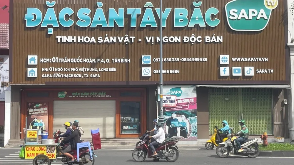 Cửa hàng đặc sản Tây Bắc của Hải Sapa TV tại TPHCM hiện ra sao? 