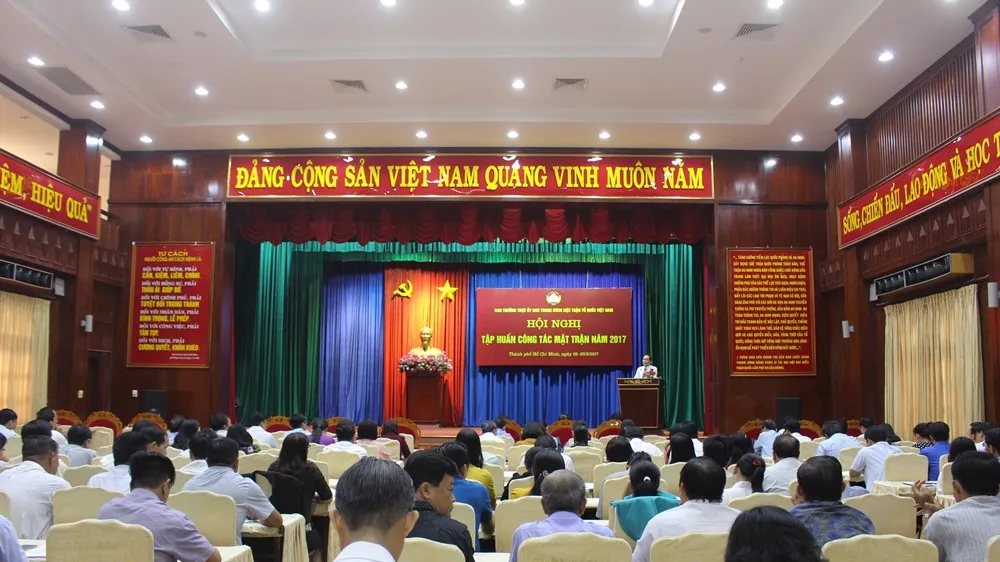 Quang cảnh khóa tập huấn