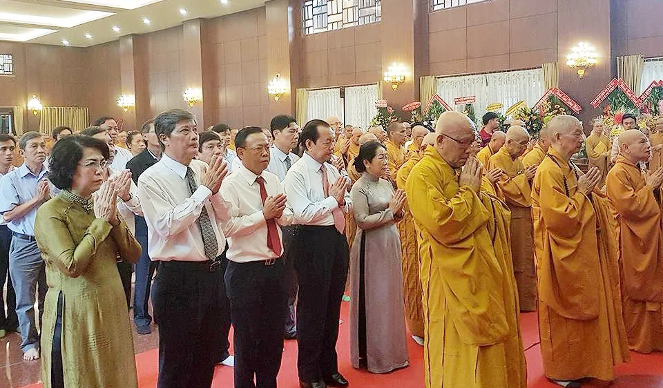 Tưởng niệm 55 năm Ngày Bồ tát Thích Quảng Đức vị pháp thiêu thân 