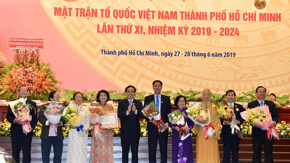 Bế mạc Đại hội đại biểu MTTQ Việt Nam TPHCM lần thứ XI, nhiệm kỳ 2019-2024
