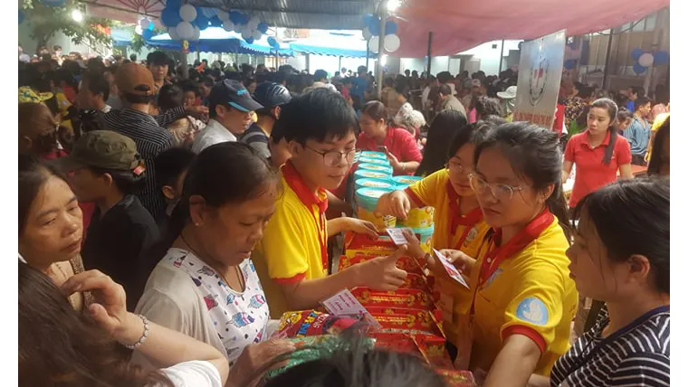 Ấm áp Phiên chợ 0 đồng lần thứ 5 tại Bệnh viện quận Thủ Đức