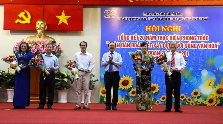 Quận Tân Bình tuyên dương điển hình khu dân cư văn hóa, phường văn minh đô thị