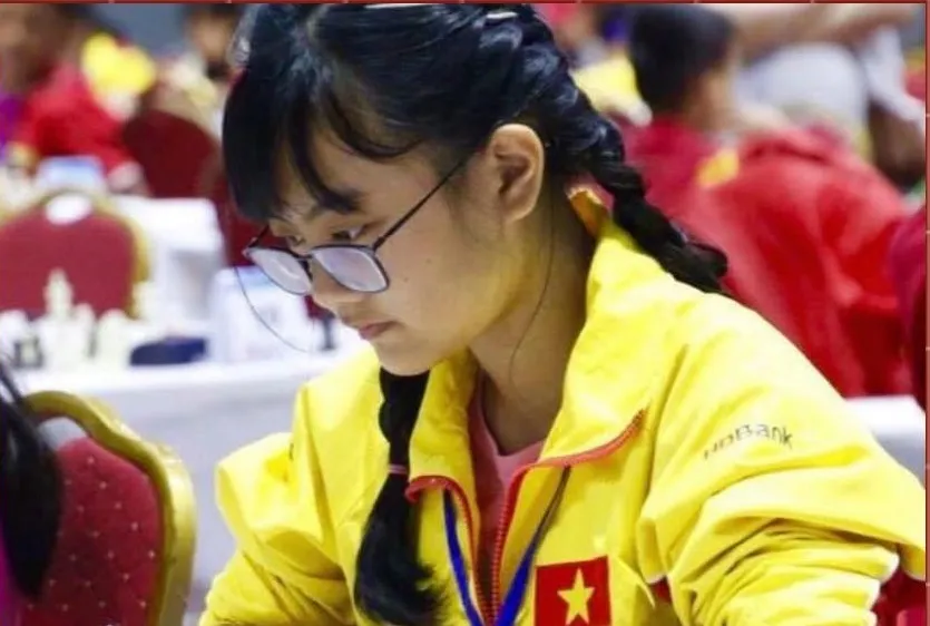 Kỳ thủ Nguyễn Linh Đan giành HCV nhóm tuổi U14 cờ vua trẻ châu Á 2021