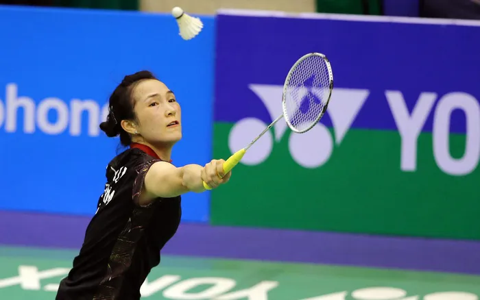 Tay vợt Vũ Thị Trang.