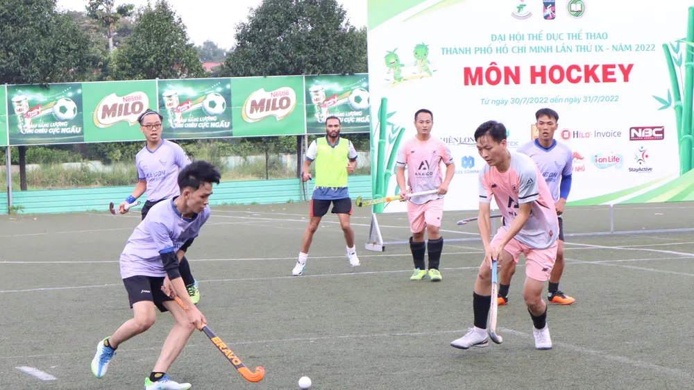 Hockey ngày càng được nhiều người lựa chọn tập luyện tại TPHCM. Ảnh: NGUYỄN ANH
