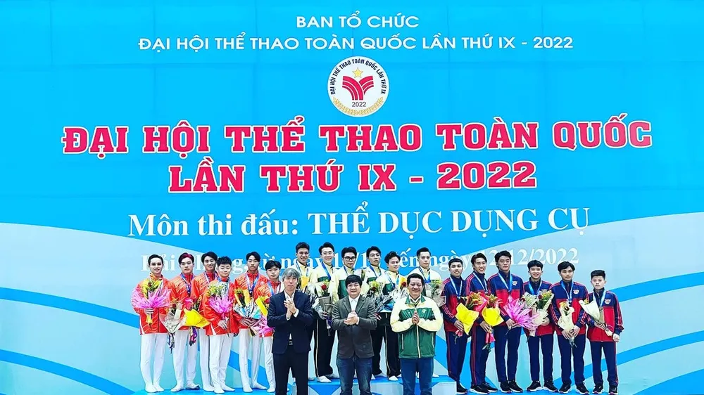 Nội dung đồng đội nam mang về chiến thắng cho TDDC TPHCM