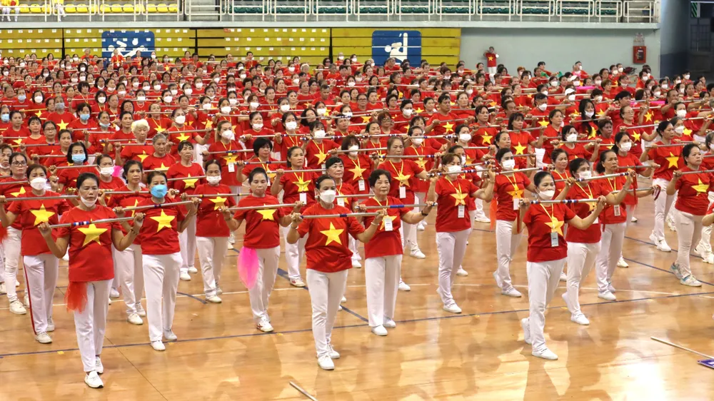 Giải đấu năm nay thu hút hơn 1.000 VĐV tham dự. Ảnh: THANH TÙNG