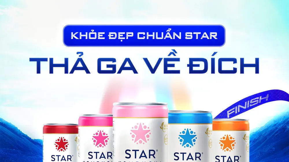 Star Kombucha đồng hành cùng các vận động viên tại Run To Live 2024