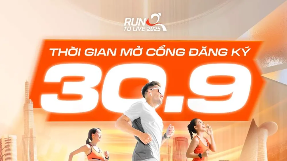 Run To Live mùa 2 bắt đầu mở cổng bán vé vào 30-9