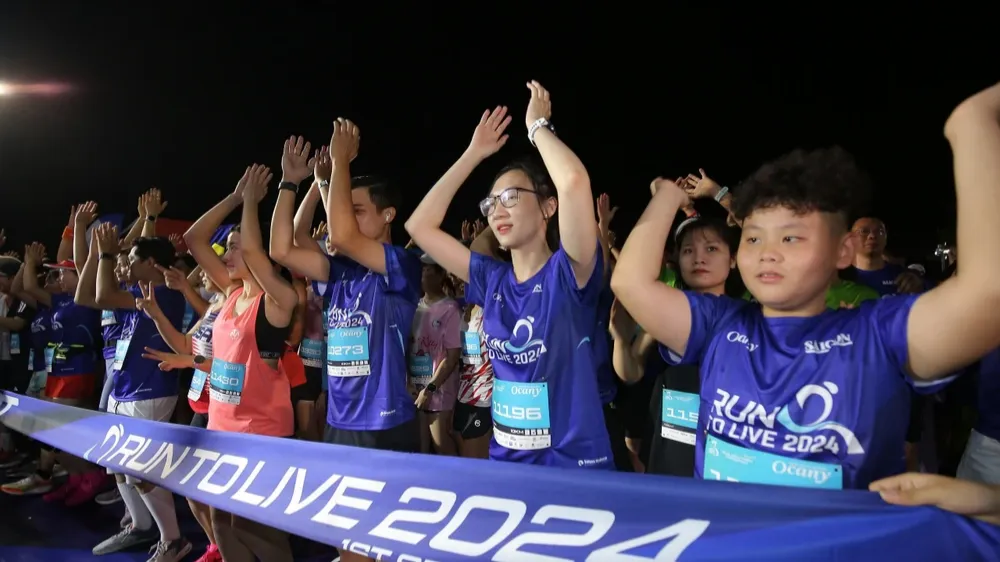 1000 vé đã được bán ra sau 2 ngày mở cổng đăng ký Run To Live mùa 2. Ảnh: DŨNG PHƯƠNG 