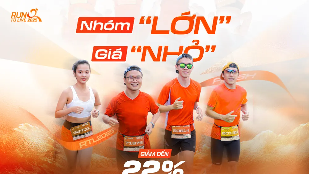 Giảm đến 22% khi đăng ký nhóm