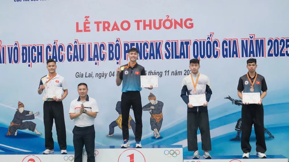 Tuyển pencak silat TPHCM giành 9 HCV chung cuộc tại giải