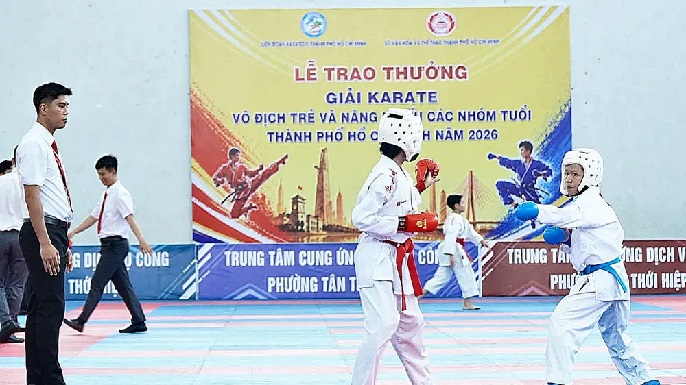 Các võ sĩ trẻ chuẩn bị chuyên môn kỹ lưỡng cho trận tranh tài