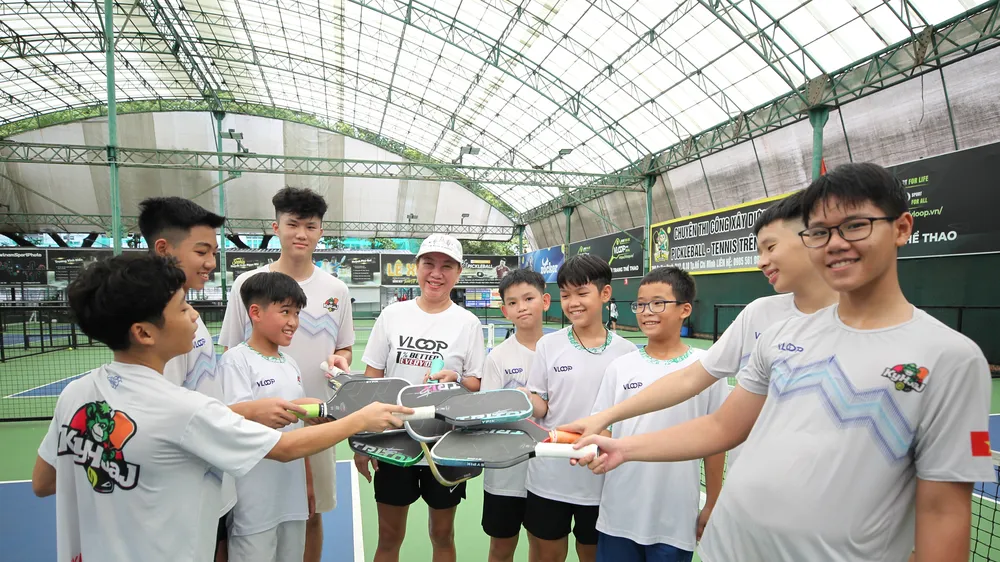 Vườn ươm đam mê pickleball cho trẻ em 