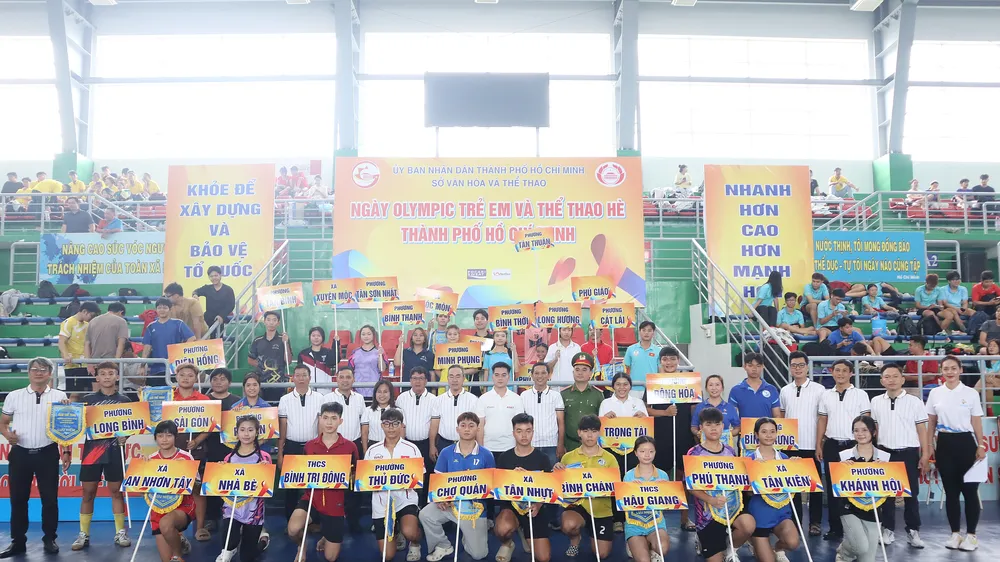 TPHCM: Khai mạc chuỗi hoạt động Ngày Olympic trẻ em 2026