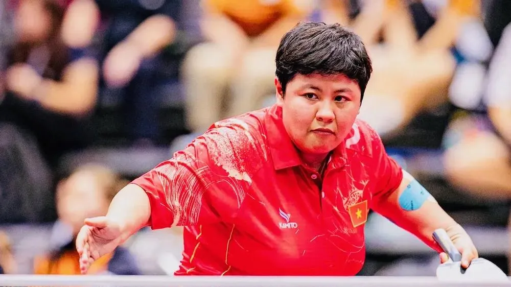 Mai Hoàng Mỹ Trang thể hiện đẳng cấp tại Đại hội Thể thao toàn quốc 2026. Ảnh: DŨNG PHƯƠNG 
