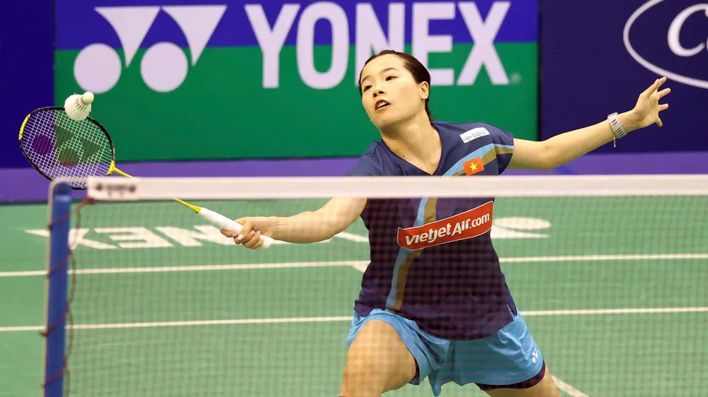 Nguyễn Thùy Linh thất bại đáng tiếc tại Vietnam Open 2026. Ảnh: DŨNG PHƯƠNG 