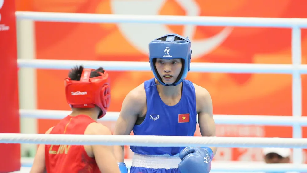Nguyễn Thị Tâm giành HCB ASIAD 20. Ảnh: TAM NINH