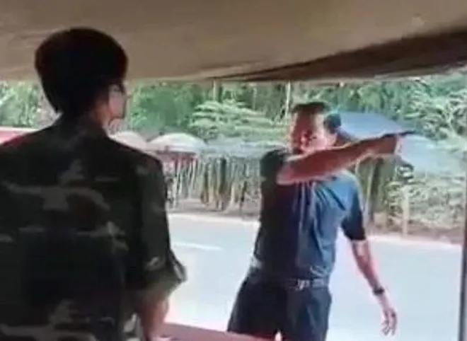 Ông Thanh chống đối chốt kiểm dịch.