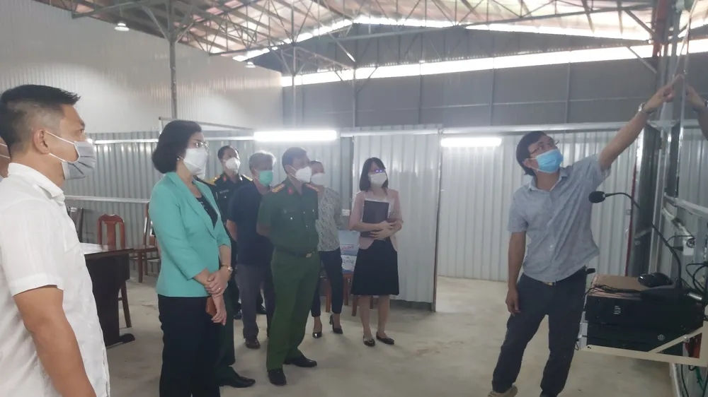 Bệnh viện dã chiến điều trị Covid-19 gần 1.000 giường được đưa vào vận hành