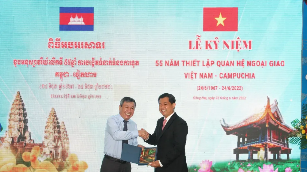Đồng Nai kỷ niệm 55 năm quan hệ ngoại giao Việt Nam – Campuchia