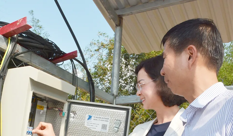 Bình Phước: Khai trương 2 trạm BTS phủ sóng vùng biên giới