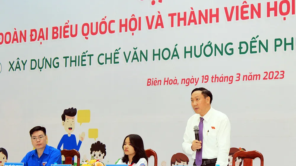 Ông Bùi Xuân Thống, Phó Trưởng đoàn chuyên trách, đoàn Đại biểu Quốc hội tỉnh Đồng Nai: “Chủ động lựa chọn những nội dung quan trọng, bức xúc tại địa phương để tổ chức giám sát”